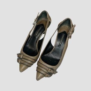 [SOLD] GRAY/TAN STELLA LUNA PUMPS size 36.5 EU